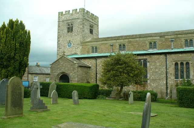 St Andrew's Church, Dent, from the south