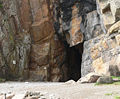 Entrance to St. Ninian's Cave