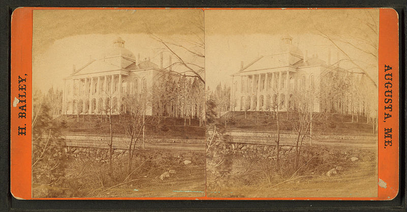 File:State House, Augusta, Maine, by Henry Bailey 4.jpg