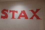 Stax Recording Studio, Memphis, Tennessee, USBathroom tile