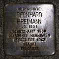 Stolperstein für Bernhard Freimann (1901) in Memmingen.jpg