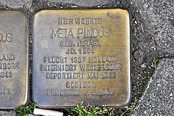 Stolperstein für Meta Pincus