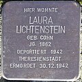 Stolperstein in Bad Pyrmont für Laura Lichtenstein