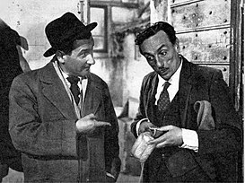 Eduardo De Filippo (right) in a scene from I sette peccati capitali. Stoppa+defilippo 7peccaticapitali(1952).jpg
