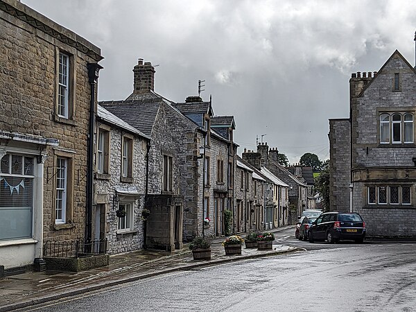 Street in Tideswell, Derbyshire