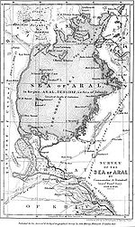 Araali mere piirid 1853