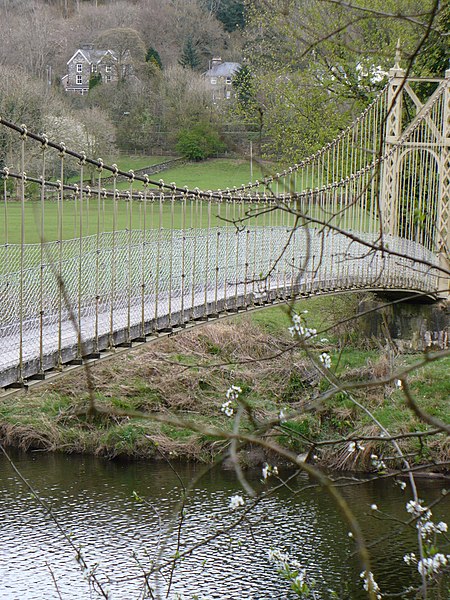 File:Suspension Foot Bridge - Betws-Y-Coed - geograph.org.uk - 1712761.jpg