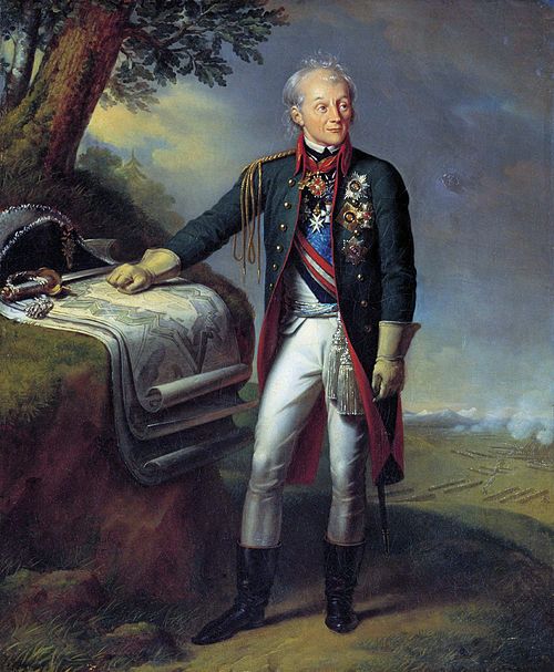 Alexander Suvorov by Charles de Steuben (1815)