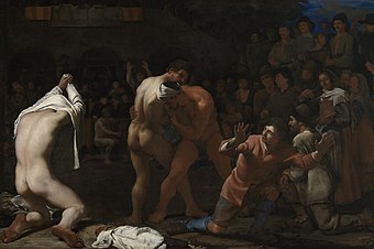 Michiel Sweerts, Wrestling Match, 1649