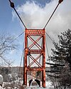 The '''Androscoggin Swinging Bridge''' is closely tied to the French Canadian heritage of Brunswick