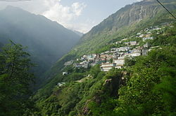 View of Zhangmu