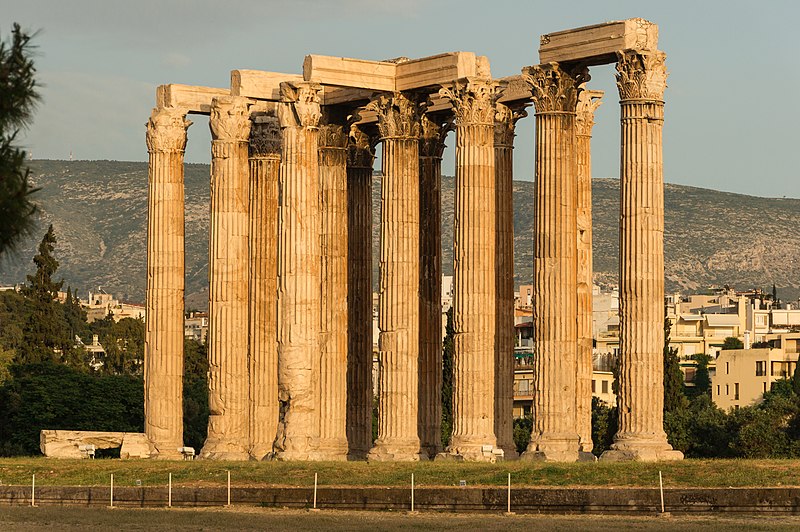 File:Temple of Zeus Olympian, Athens, Greece.jpg