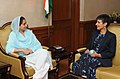 The Australian High Commissioner to India, Ms. Harinder Sidhu meeting the Union Minister for Food Processing Industries, Smt. Harsimrat Kaur Badal.jpg