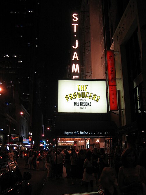 The Producers at the St. James Theatre