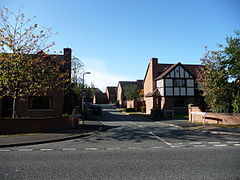 Pintu masuk ke Bowbrook Grange, Kenaikan Parkir, Shrewsbury (geograph 2653836).jpg