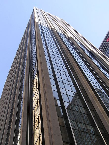 Time-Life Building in Rockefeller Center in New York City