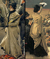 Front and back views of a traveling coat, c. 1880-81 Tissot Traveling Coat2.jpg