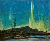 Northern Lights, Spring 1917. National Gallery of Canada.