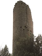 Primer plano de la torre.