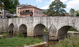 Illustrasjonsbilde av artikkelen Pont sur l'Areuse à Travers