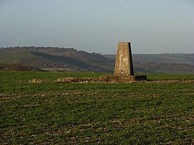 Trig point, Watership Down - geograph.org.uk - 305480.jpg