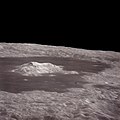 This picture of the Tsiolkovsky crater on the far side of the Moon
