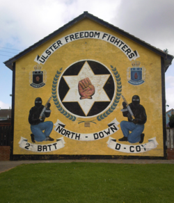 A UDA/UFF mural in Bangor UFF D Company mural.png