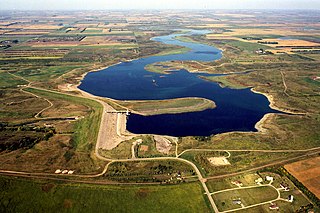 <span class="mw-page-title-main">Pipestem Dam</span> Dam in North Dakota, United States. Located near Jamestown.