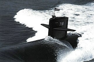 USS <i>Honolulu</i> (SSN-718) Los Angeles-class nuclear-powered attack submarine of the US Navy