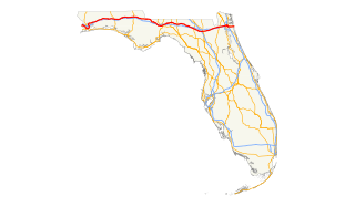 U.S. Route 90 in Florida highway in Florida