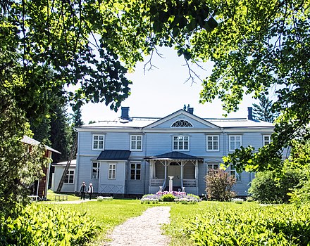 The manor museum in Urajärvi