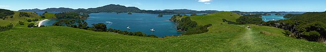 Panorama der Insel Urupukapuka