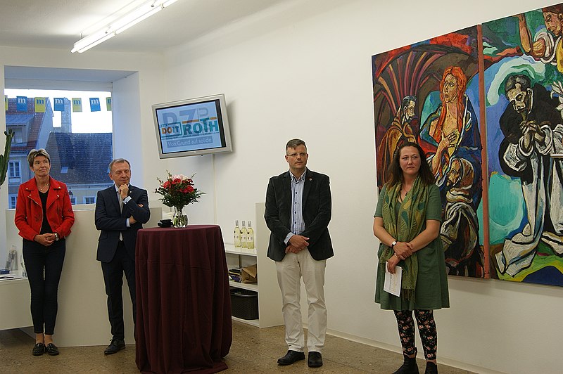 File:Vernissage Matthias Laurenz Gräff, Kunstgalerie Waldviertel 03.jpg