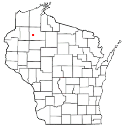 Location of Reserve, Wisconsin