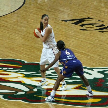 Sue Bird, on offense