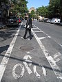 This photo is of Wikis Take Manhattan goal code R3, Bike Lane, standard.