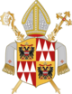 old coat of arms of the diocese of Brno