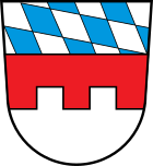 Coat of arms of the Landshut district