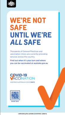 aborre Banke Tilhører COVID-19 vaccination in Australia - Wikipedia