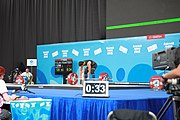 Deutsch: Gewichtheben bei den Olympischen Jugendspielen 2018; Tag 1, 7. Oktober 2018; Jungen 56 kg English: Weightlifting at the 2018 Summer Youth Olympics at 7 October 2018 – Boys' 56 kg