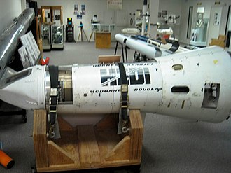 High Endoatmospheric Defense Interceptor kill vehicle White Sands Missile Range Museum-98 (8326903749).jpg