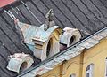 Arched dormers from above