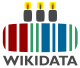 Wikidata logo cake 3 candles.svg