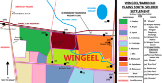 <span class="mw-page-title-main">Wingeel, Victoria</span> Place in Victoria, Australia