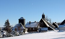 The Huthaus Mining Museum in Zinnwald, Ore Mountains Zinnwald (Erzgebirge), Museum Huthaus.jpg