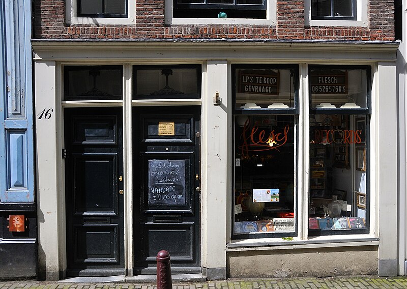 File:'Flesch Records' Noorderkerkstraat Amsterdam (7582867270).jpg