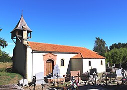 Saint-Caprais-Kirche in Buzon (Hautes-Pyrénées) 3.jpg