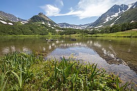 Lac Tahkoloch en juillet.