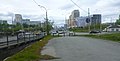 Улица Щербакова от Уктусского моста в сторону центра города