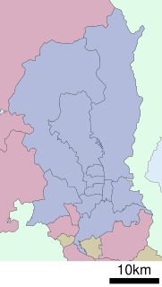 京都市行政区画図